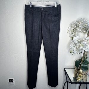 Banana Republic Pants Women's Logan Fit Dark Gray Flanel 8 L